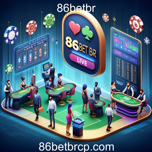 Explore a Emoção dos Jogos 'Ao Vivo' no 86betbr